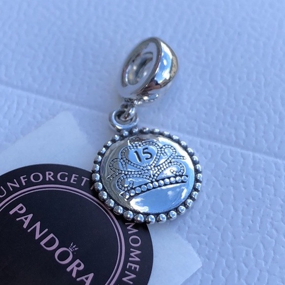 Rare Pandora 15 Mexican Quinceanera charm Rare Pandora 15 Mexican Quinceanera charm